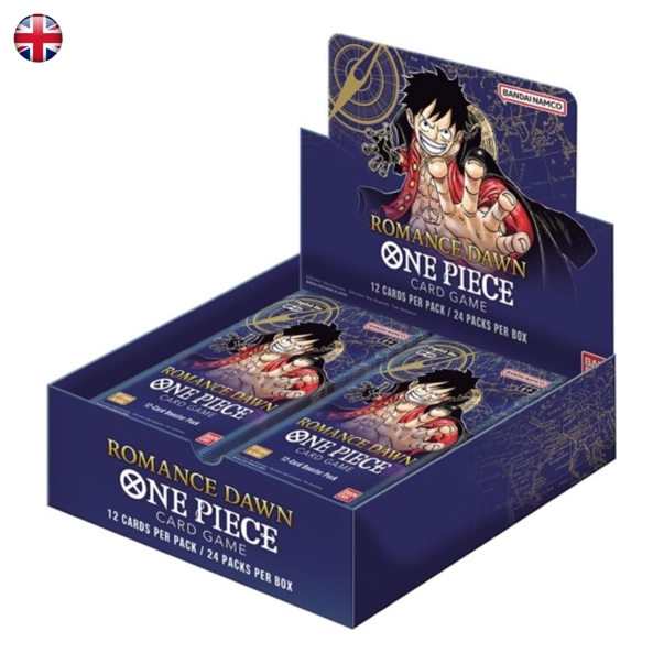 One Piece OP01 Romance Dawn – White Bottom Booster Display (24 Packs)